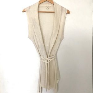 Levi’s San Francisco Knit High Low Belted Vest